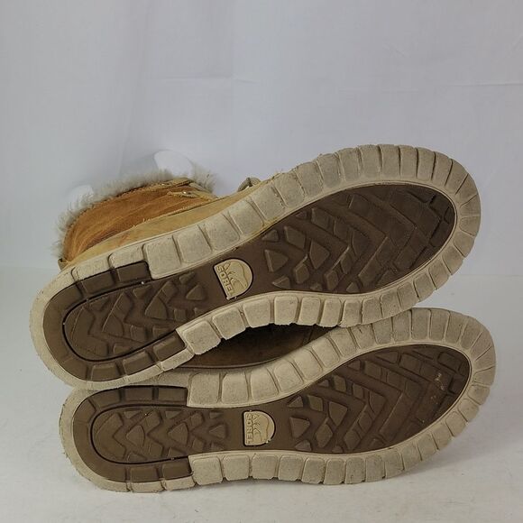 Sorel Joan Explorer Suede Leather Women's Ankle Booties - Picture 16 of 16